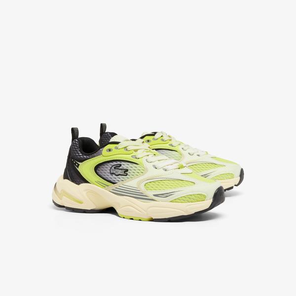 Lacoste Storm 96 2K Kadın Yeşil/Sarı Sneaker_1