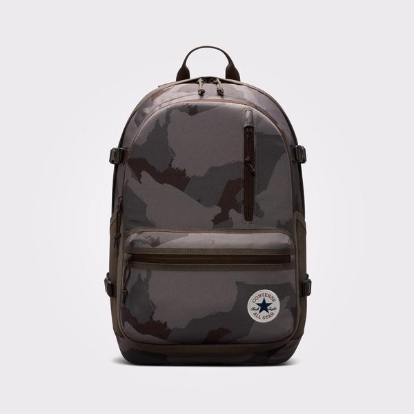 Converse Straight Edge Unisex Desenli Kahverengi Sırt Çantası