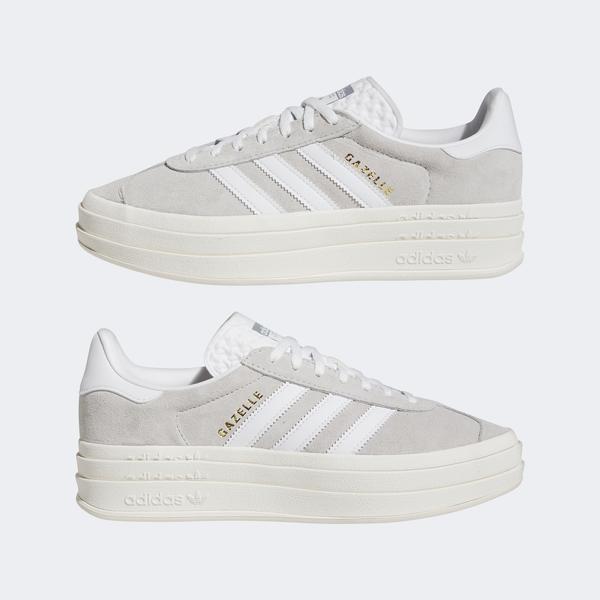 adidas Gazelle Bold W Unisex Gri Spor Ayakkabı_8