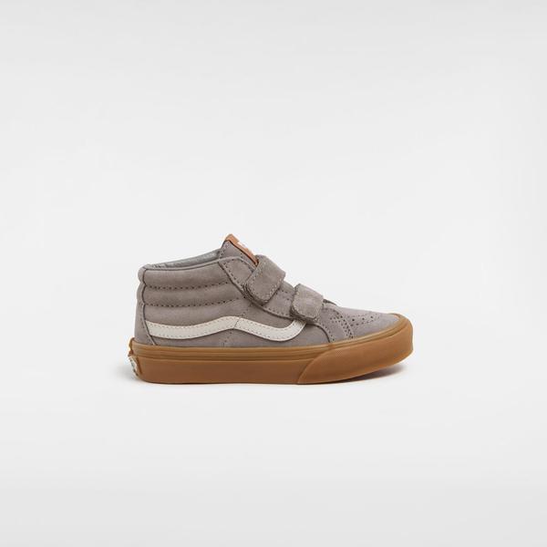 Vans Sk8-Mid Reissue V Çocuk Gri Sneaker