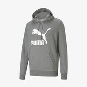 Puma Classics Logo Erkek Gri Hoodie