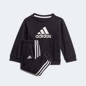 adidas Badge of Sport French Terry Bebek Siyah Eşofman Altı