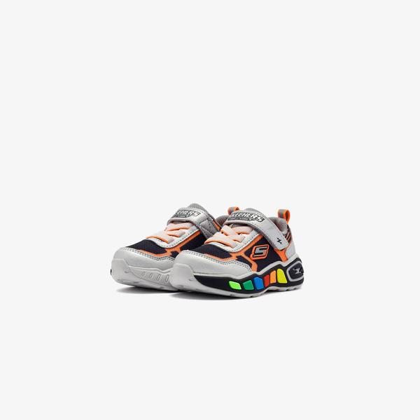 Skechers Play Scene Bebek Gümüş/Siyah Sneaker_3