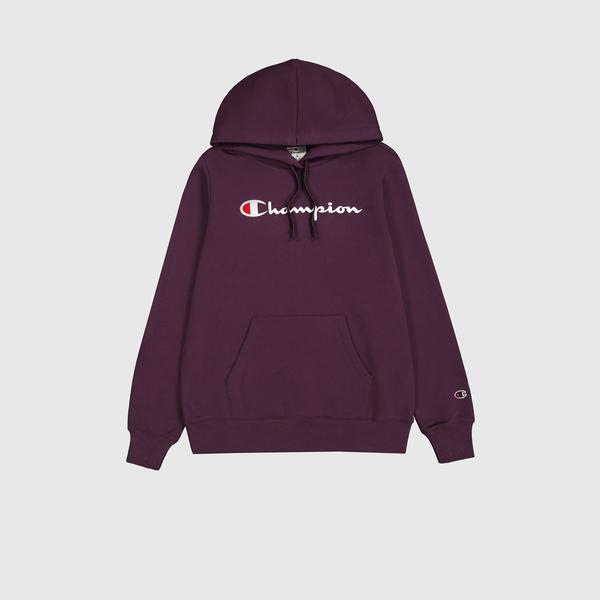 Champion Big Logo Slim Fit Kadın Mor Hoodie_3