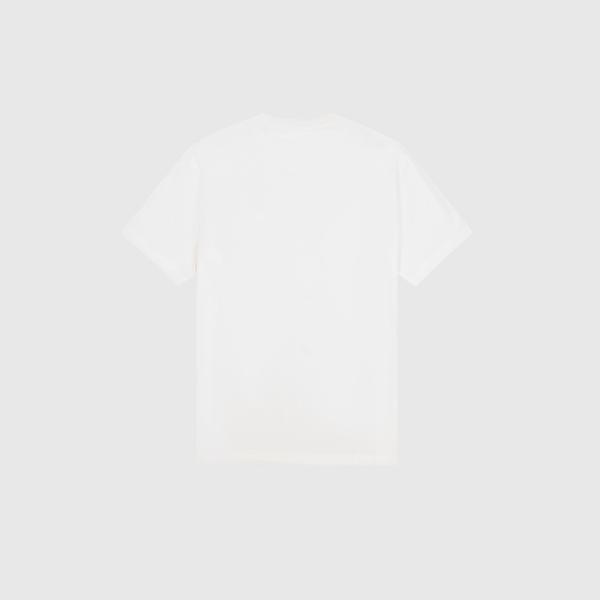 Champion Tonal Logo Crewneck Erkek Beyaz T-Shirt_4