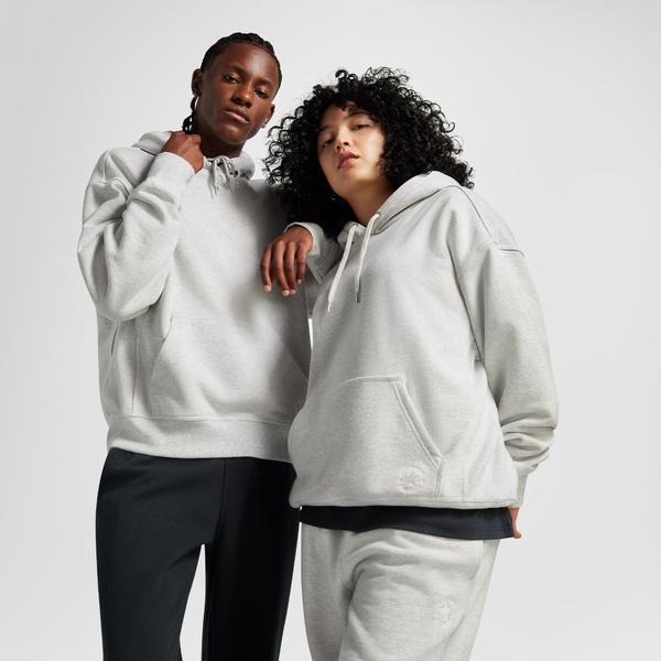 Converse Loose Fit Unisex Gri Hoodie