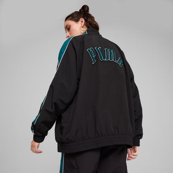 Puma T7 Play.Parıs. Track Unisex Siyah Eşofman Üstü_3