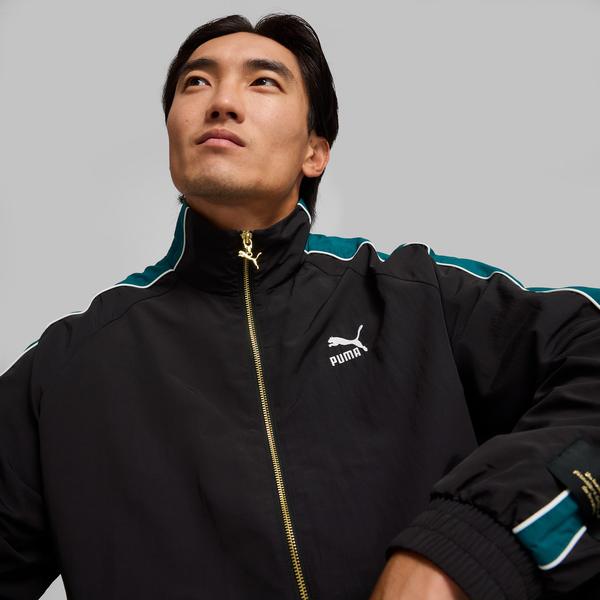 Puma T7 Play.Parıs. Track Unisex Siyah Eşofman Üstü_1