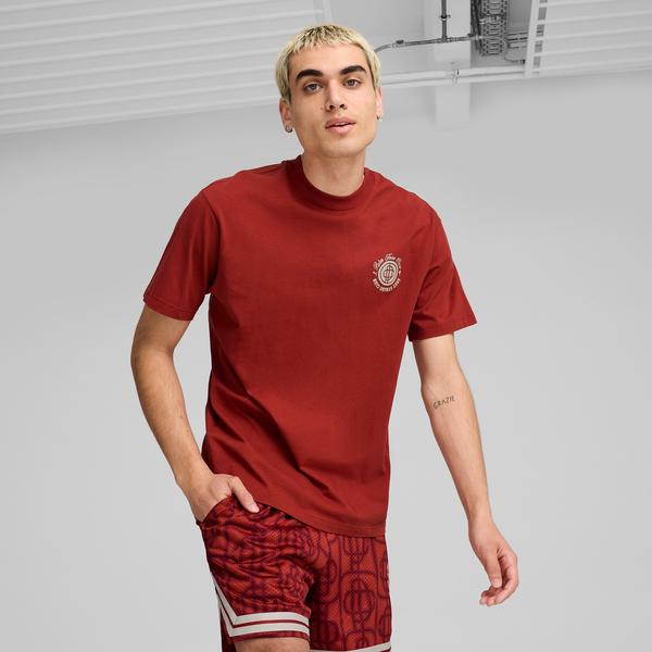 Puma X Ptc Graphic Unisex Kırmızı T-Shirt