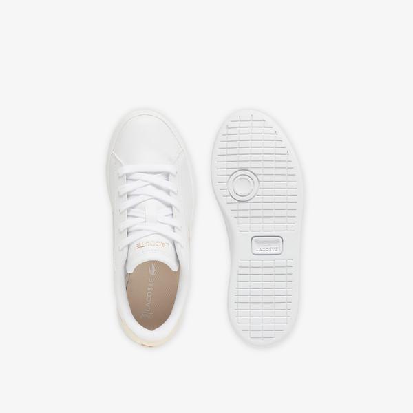 Lacoste Carnaby Çocuk Beyaz/Pembe Sneaker_4
