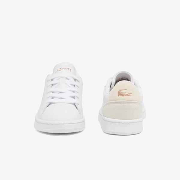Lacoste Carnaby Çocuk Beyaz/Pembe Sneaker_1