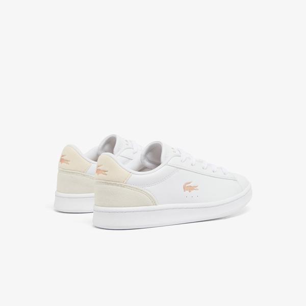 Lacoste Carnaby Çocuk Beyaz/Pembe Sneaker_3