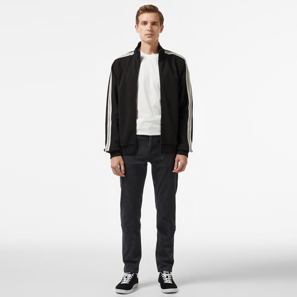 Lacoste Slim Fit Erkek Siyah Sweatshirt_2