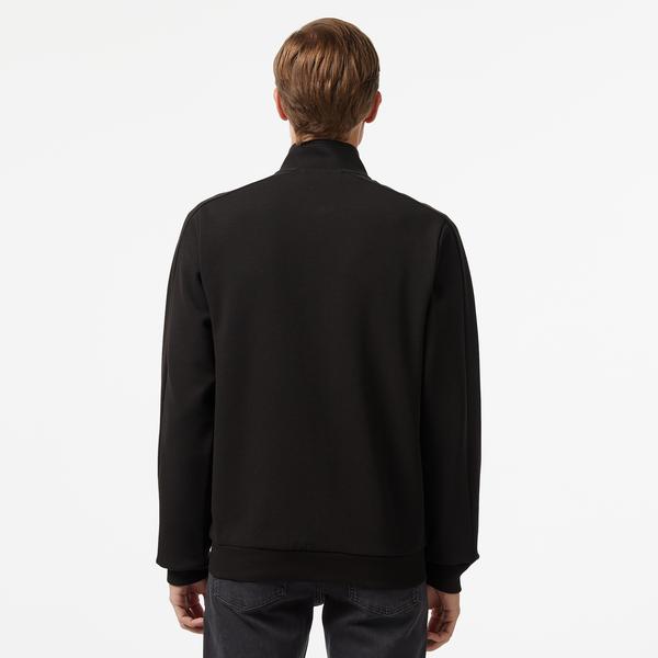 Lacoste Slim Fit Erkek Siyah Sweatshirt_1