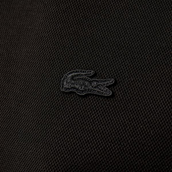 Lacoste Slim Fit Erkek Siyah Sweatshirt_4