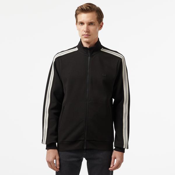 Lacoste Slim Fit Erkek Siyah Sweatshirt_5