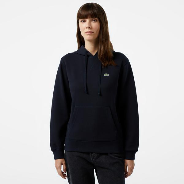 Lacoste Regular Fit Kadın Lacivert Hoodie
