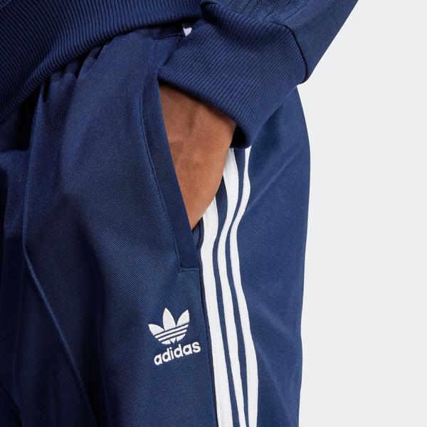 adidas Adicolor Baggy Fit Firebird Erkek Mavi Eşofman Altı_4