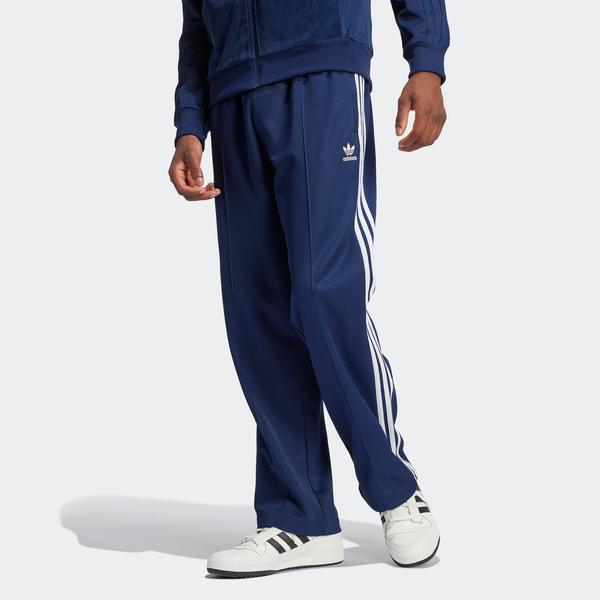 adidas Adicolor Baggy Fit Firebird Erkek Mavi Eşofman Altı_1
