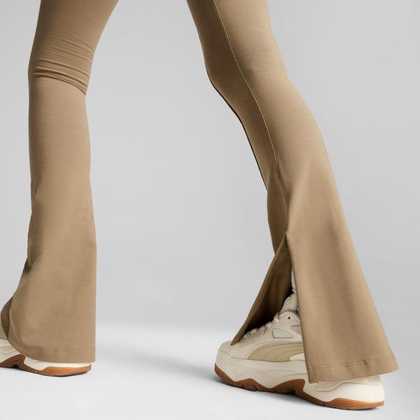 Puma Classıcs Flared Leggings Kadın Haki Tayt_6