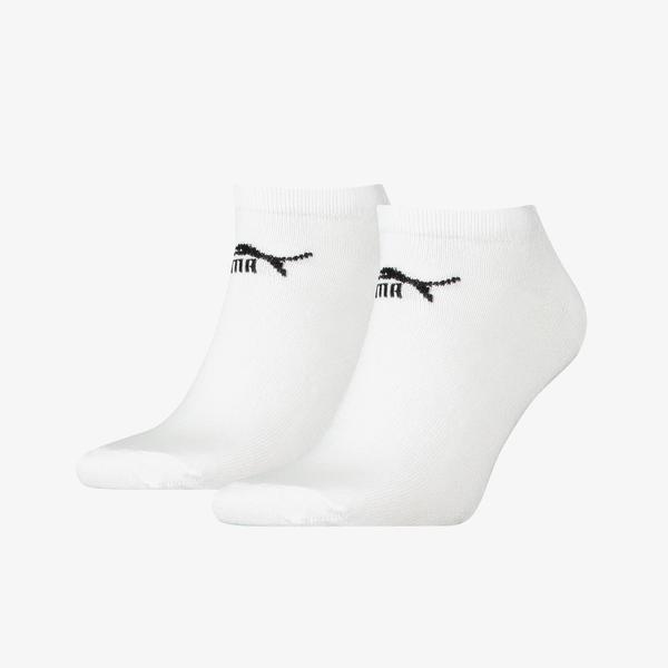 Puma Sneaker-V 3'Lü Unisex Beyaz Çorap