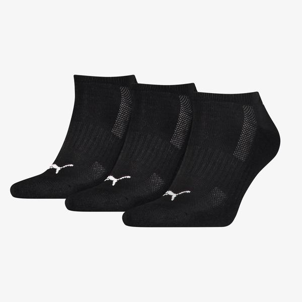 Puma Cushıoned Sneaker 3'Lü Un Unisex Siyah Çorap