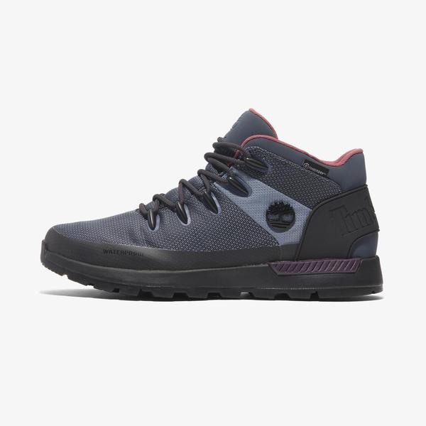 Timberland Sprint Trekker Mid Lace Up Waterproof Sn Erkek Mavi Outdoor Ayakkabı_3