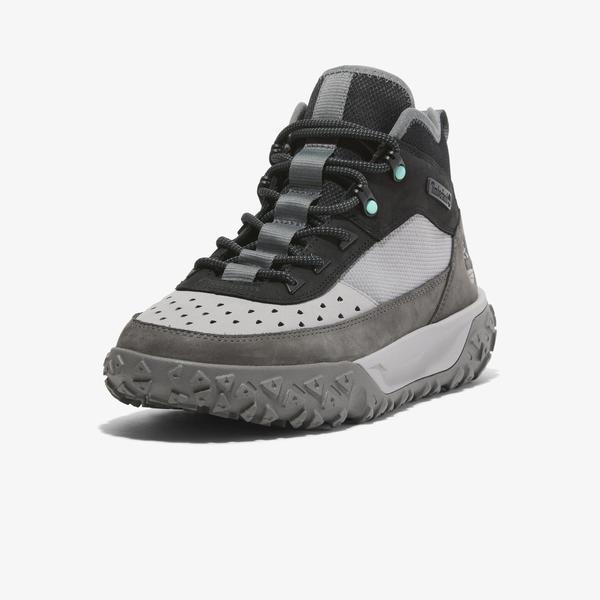 Timberland Greenstride Motion 6 Mid Lace Up Erkek Gri Outdoor Ayakkabı_1