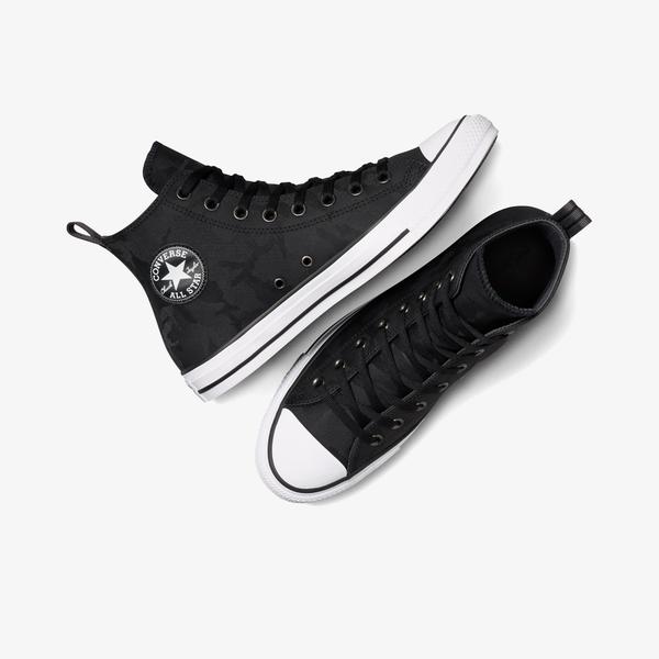 Converse Chuck Taylor All Star Unisex Siyah Deri Sneaker_4