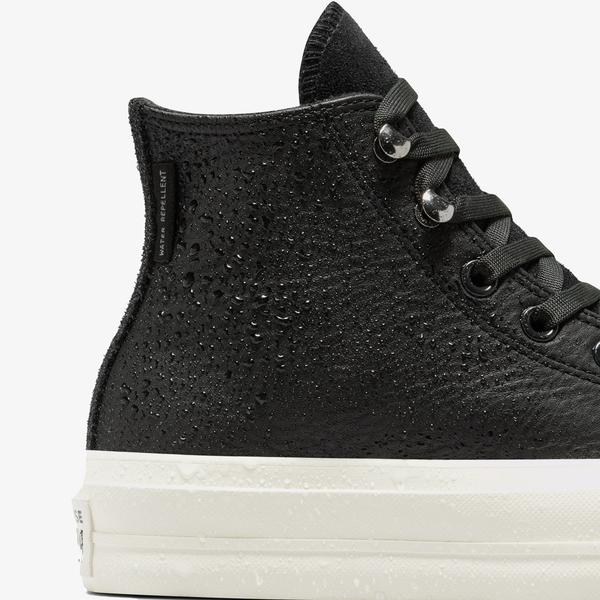 Converse Chuck Taylor All Star Lift Unisex Siyah Deri Platform Sneaker_7