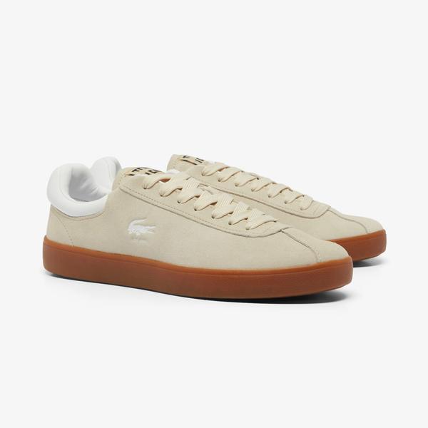 Lacoste Baseshot Erkek Krem Sneaker_1