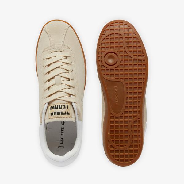 Lacoste Baseshot Erkek Krem Sneaker_4