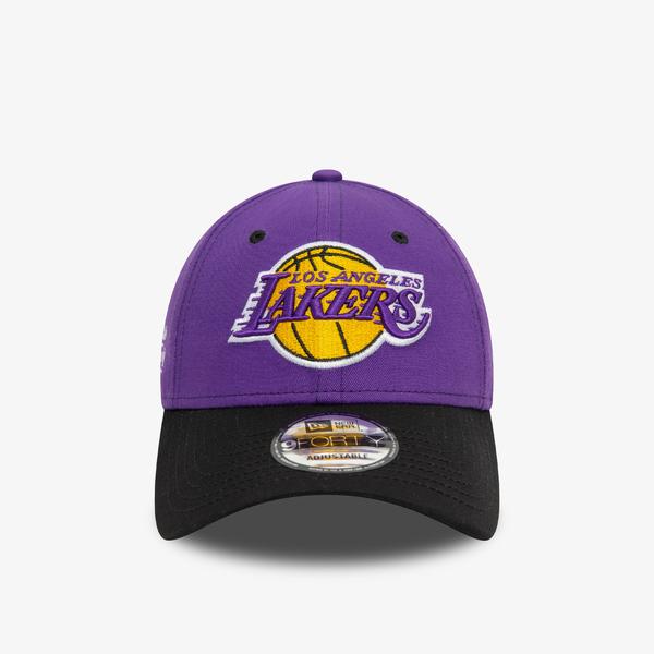 New Era Nba Side Patch 9Forty Loslak  Unisex Mor Şapka_1