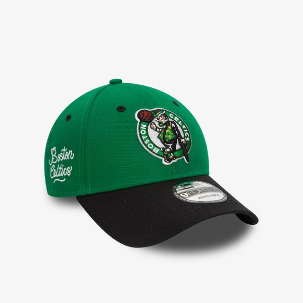 New Era Nba Side Patch 9Forty Boscel  Unisex Yeşil Şapka_3