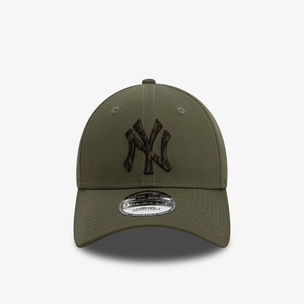 New Era Seasonal infill 9Forty Neyyan  Unisex Yeşil Şapka_1
