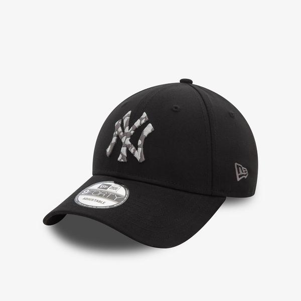 New Era Seasonal infill 9Forty Neyyan  Unisex Siyah Şapka