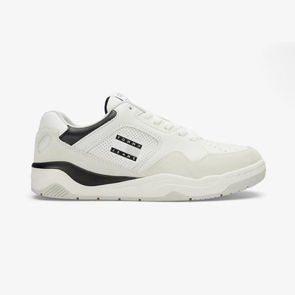 Tommy Jeans New Basket Erkek Siyah Sneaker