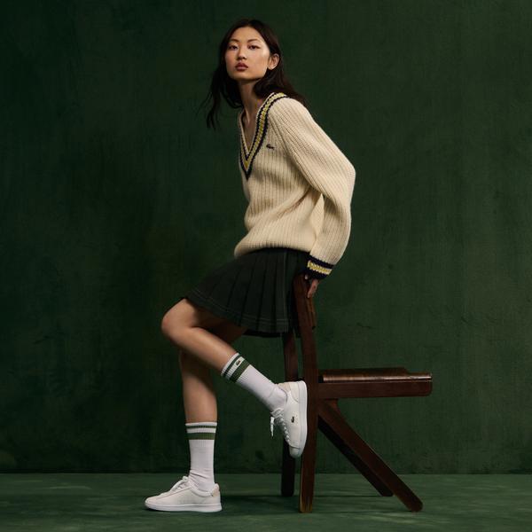 Lacoste Carnaby Kadın Beyaz Sneaker_3