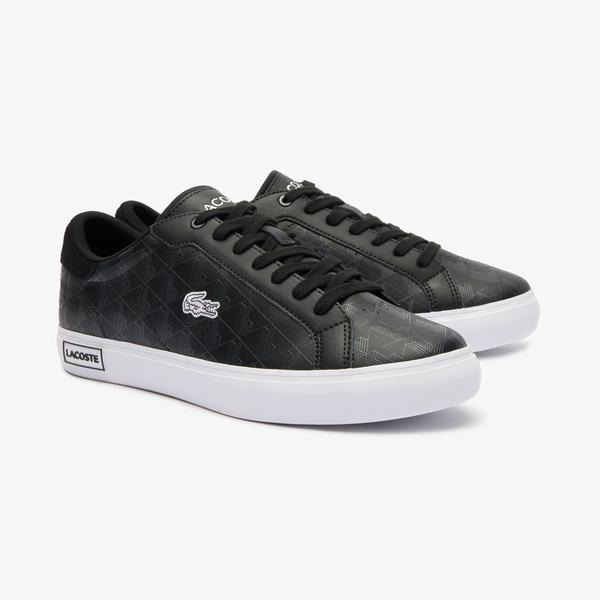 Lacoste Powercourt Erkek Siyah Sneaker_1