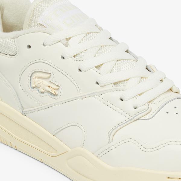 Lacoste Lineshot Erkek Beyaz/Sarı Sneaker_5