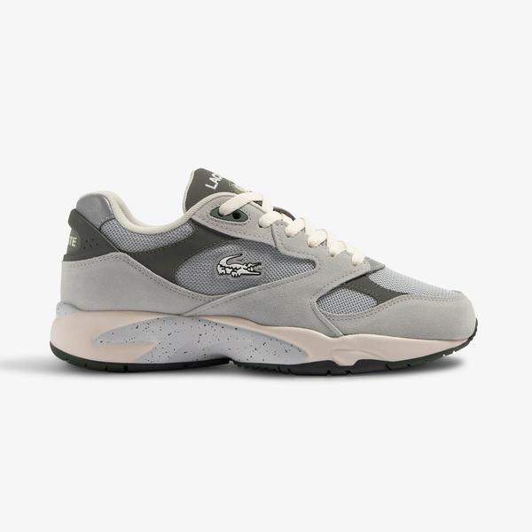 Lacoste Storm 96 Lo Vintage Erkek Gri Sneaker