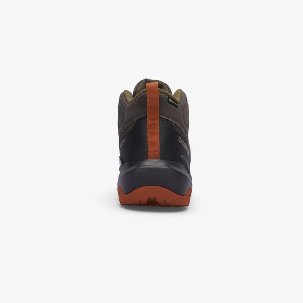 Salomon Elixir Activ Mid Gore-Tex Erkek Haki Bot_1