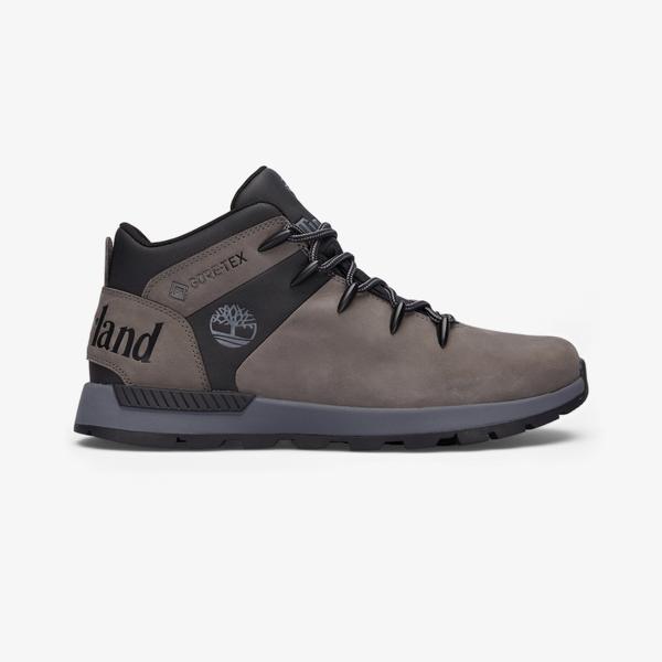 Timberland Sprint Trekker Mid Lace Up Waterproof Sn Erkek Gri Outdoor Ayakkabı