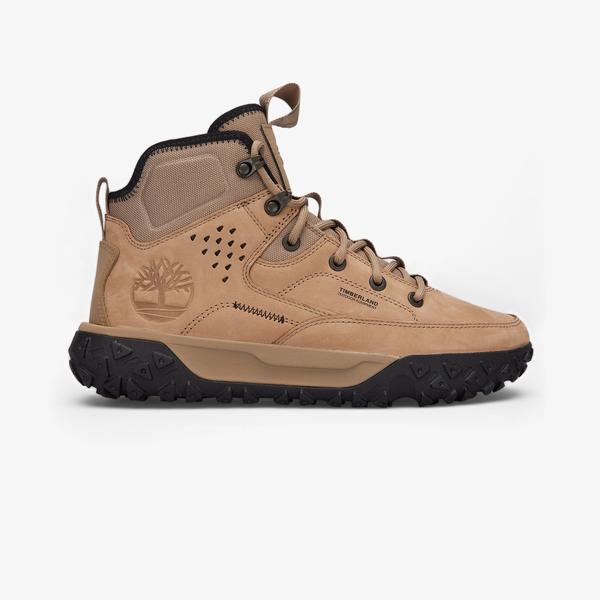 Timberland Greenstride Motion 6 Mid Lace Up Hiking Erkek Bej Outdoor Ayakkabı