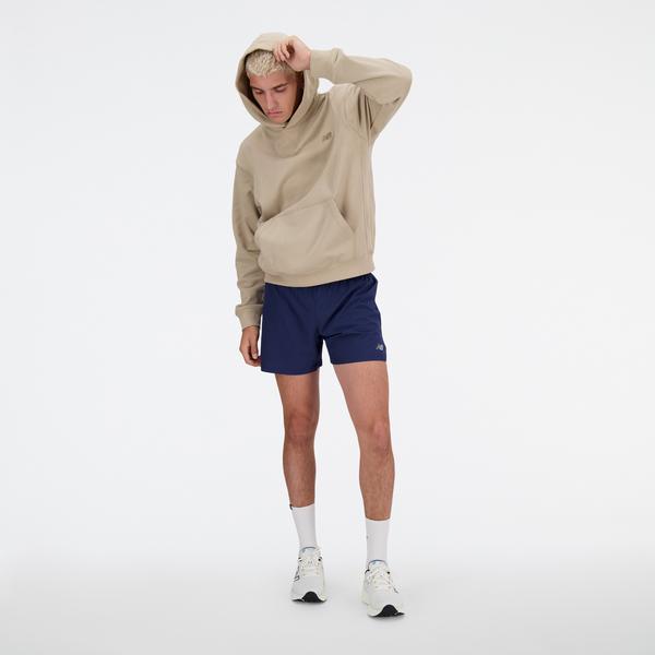 New Balance Athletics French Terry Erkek Bej Sweatshirt_1