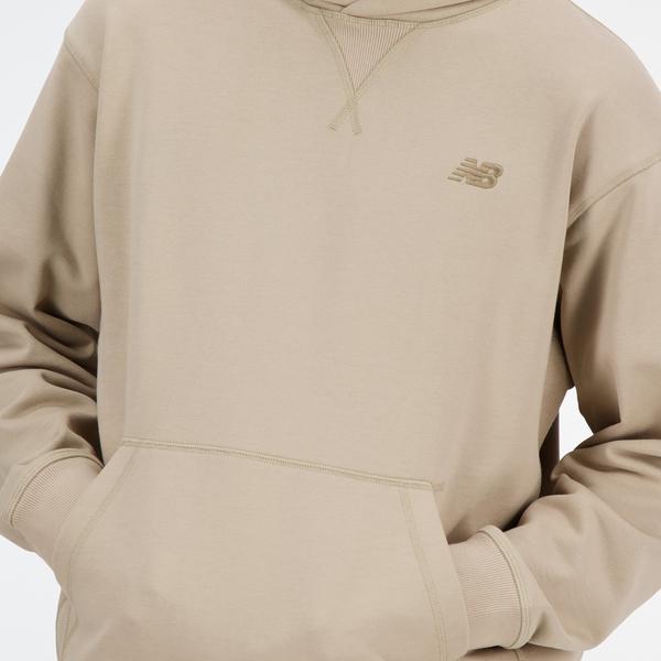 New Balance Athletics French Terry Erkek Bej Sweatshirt_5