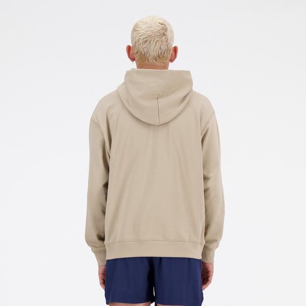 New Balance Athletics French Terry Erkek Bej Sweatshirt_2