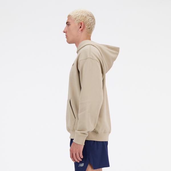 New Balance Athletics French Terry Erkek Bej Sweatshirt_4