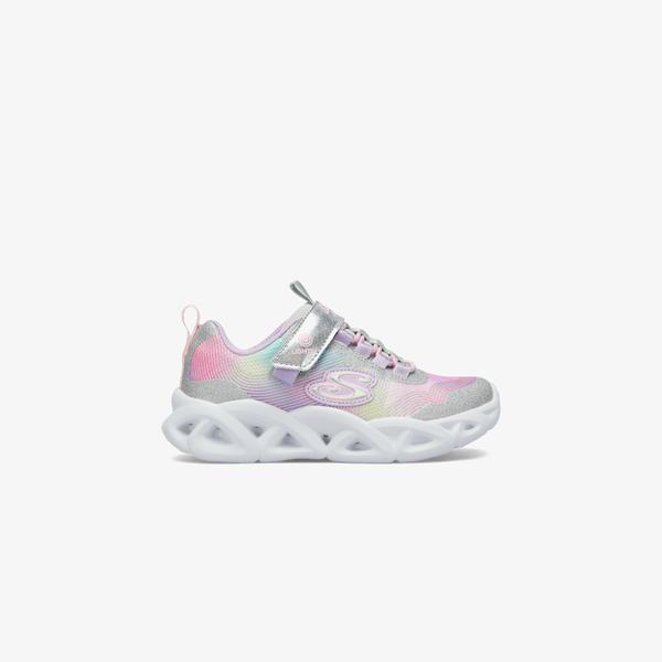 Skechers Twisty Brights 2.0 Çocuk Gri Sneaker