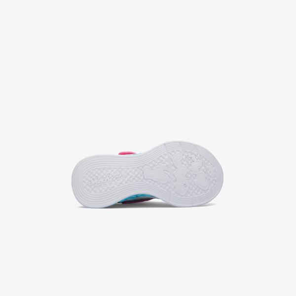 Skechers Flutter Heart Lights Çocuk Pembe/Lavanta Sneaker_4